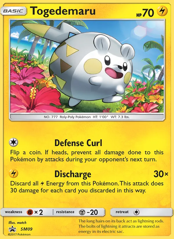 Togedemaru, SM Black Star Promos No. SM09