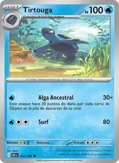 Tirtouga, Fulgor Negro No. 022 Normal