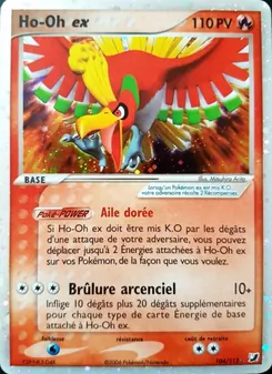 Ho-Oh ex, EX Forces Cachées No. 104 Holo