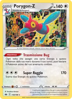 Porygon-Z, Regno Glaciale No. 118 Holo