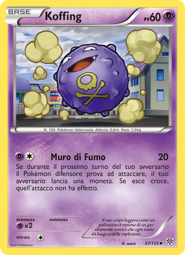 Koffing, Uragano Plasma No. 57