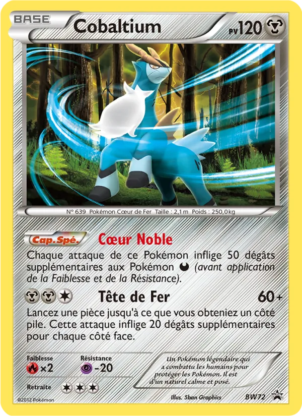 Cobaltium, Promo BW Nº BW72