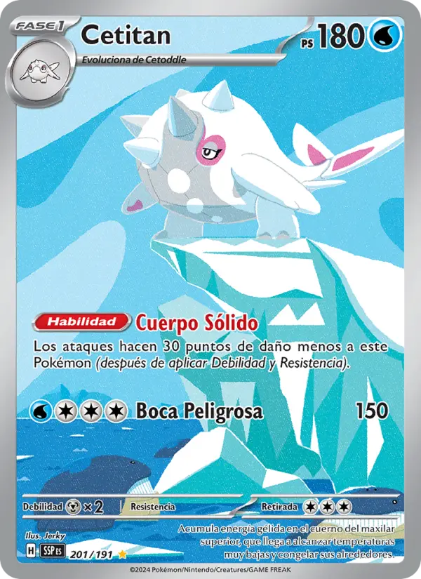 Cetitan, Chispas Fulgurantes No. 201