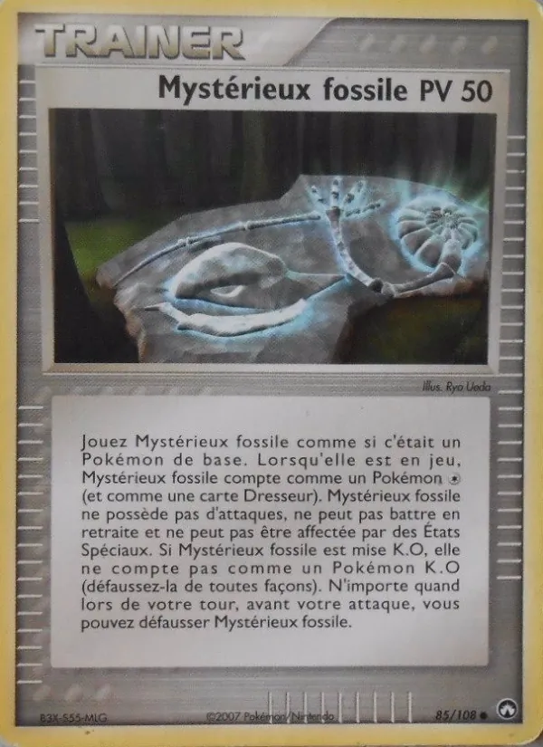 Mystérieux fossile, EX Gardiens du Pouvoir Nº 85