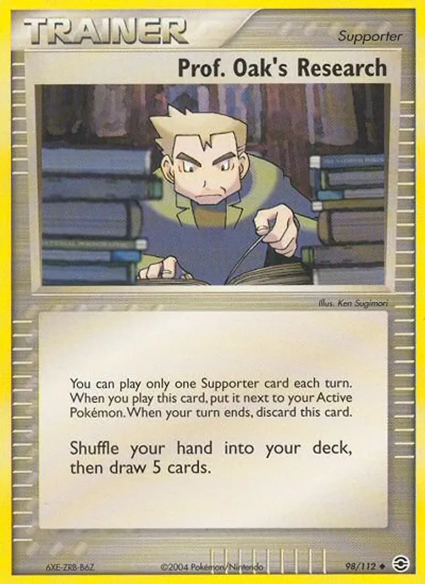Prof. Oak's Research, FireRed & LeafGreen Nº 98