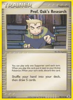Prof. Oak's Research, FireRed & LeafGreen No. 98 Normal