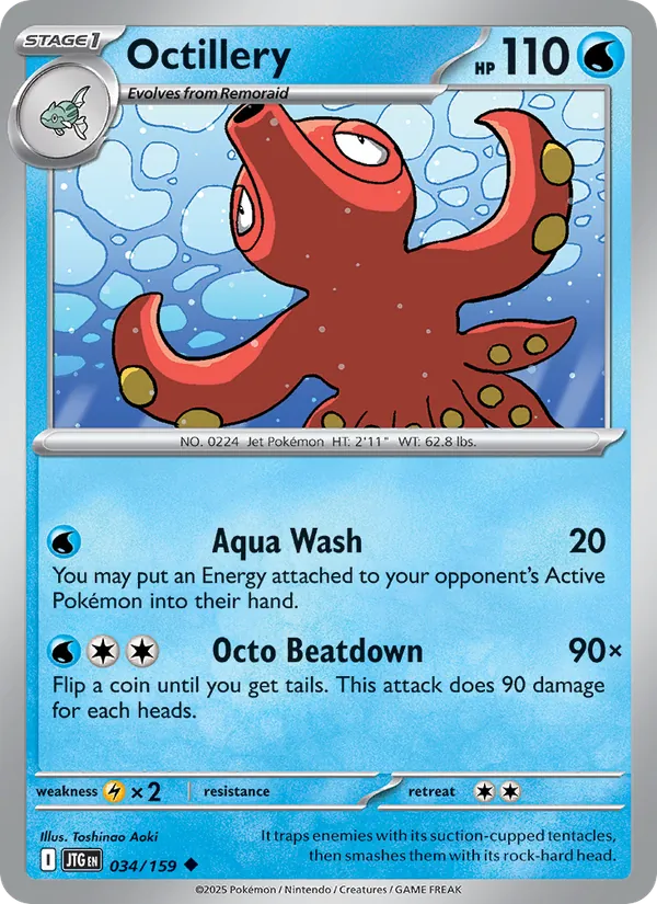Octillery, Journey Together No. 034