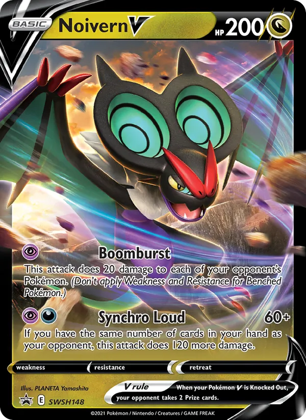 Noivern V, SWSH Black Star Promos No. SWSH148