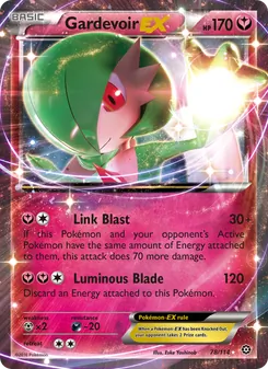 Gardevoir EX, Steam Siege Nº 78 Normal