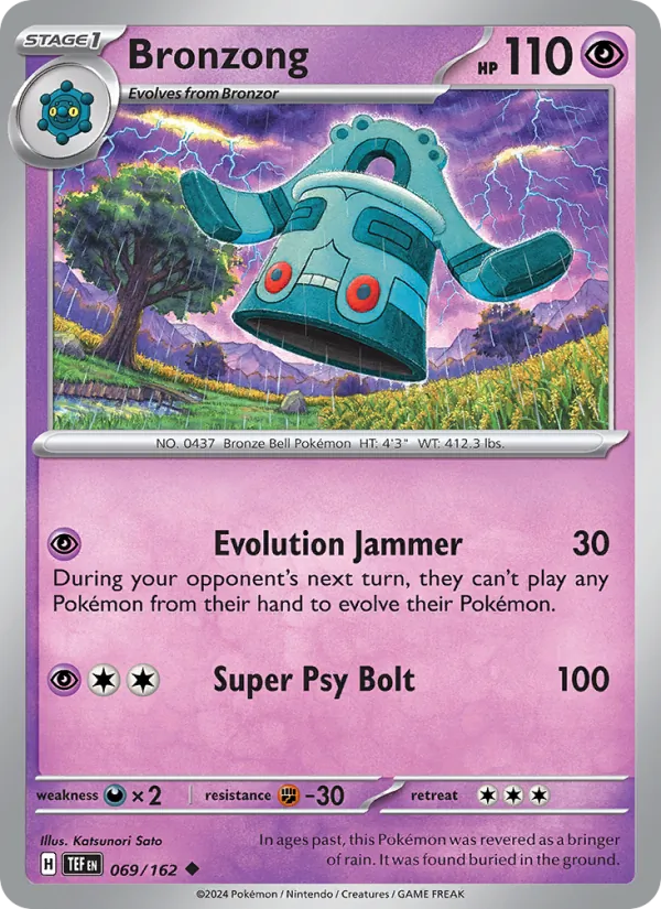 Bronzong, Temporal Forces No. 069