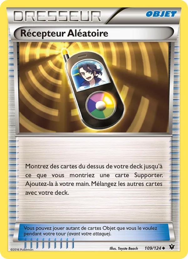 Récepteur Aléatoire, Impact des Destins No. 109