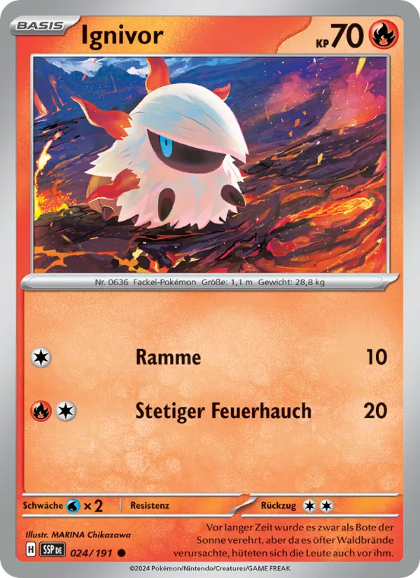 Ignivor, Stürmische Funken Nº 024