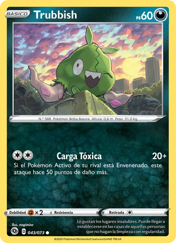 Trubbish, Camino de Campeones Nº 43