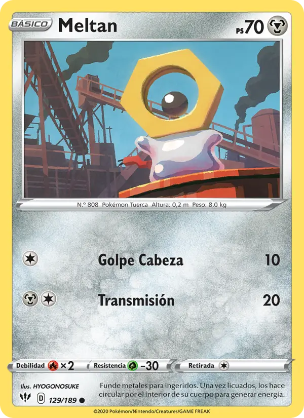 Meltan, Oscuridad Incandescente No. 129
