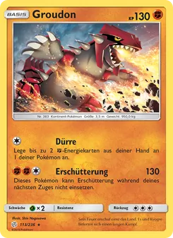 Groudon, Welten im Wandel No. 113 Normal