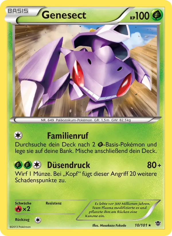 Genesect, Plasma-Blaster Nº 10