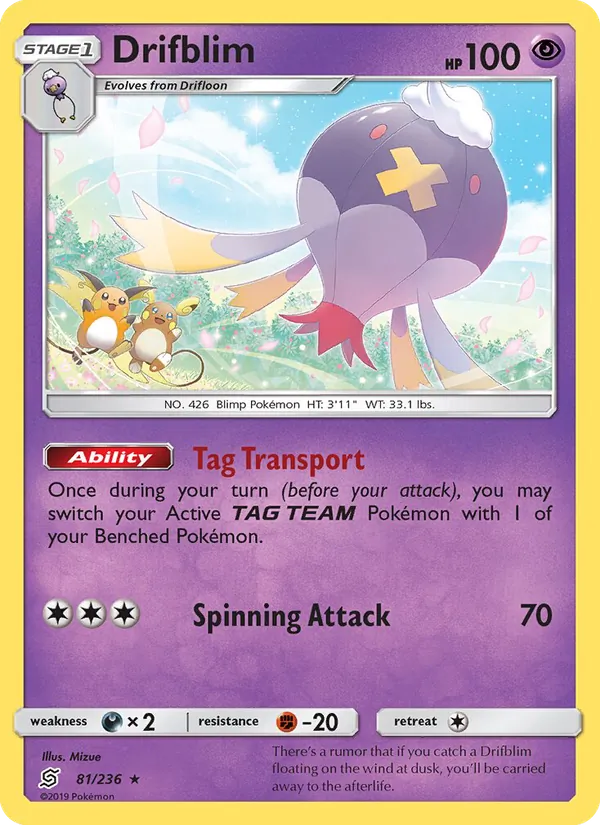 Drifblim, Unified Minds No. 81
