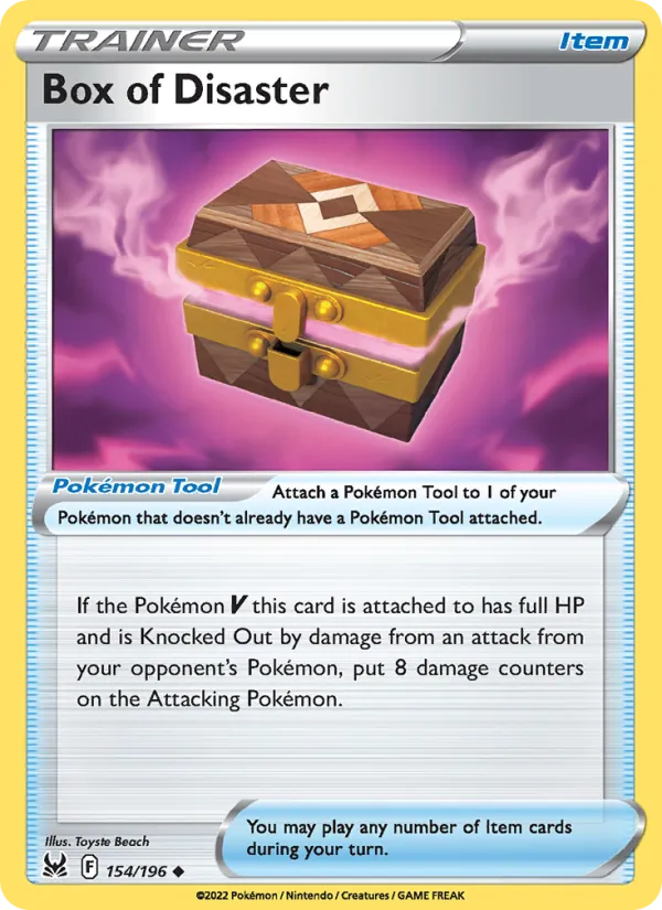 Box of Disaster, Lost Origin No. 154