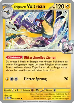 Enigmaras Voltrean, Erhabene Helden No. 072 Holo
