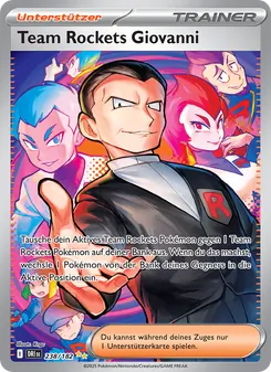 Team Rockets Giovanni, Ewige Rivalen No. 238 Holo