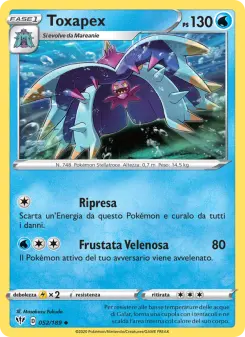 Toxapex, Fiamme Oscure Nº 52 Normal