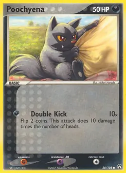 Poochyena, Power Keepers Nº 58 Normal