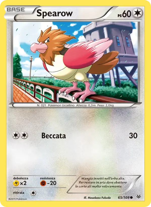 Spearow, Furie Volanti Nº 65