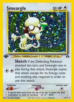 Smeargle, Neo Discovery Nº 11 Holo