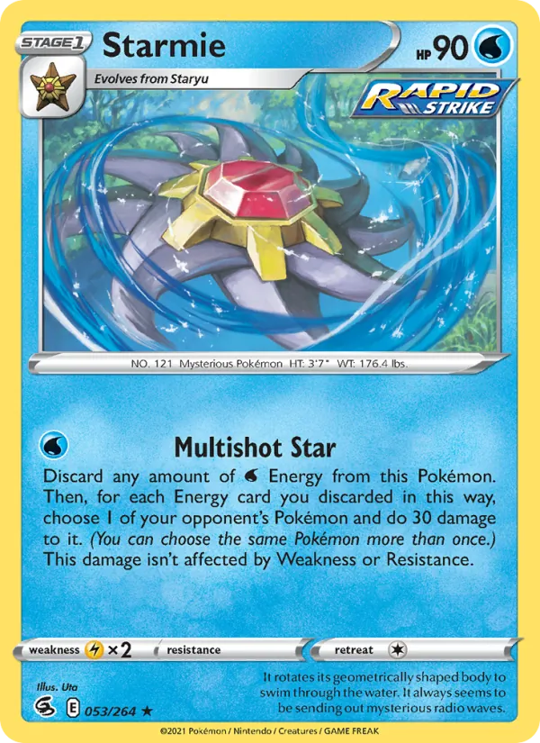 Starmie, Fusion Strike No. 53