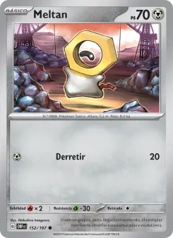 Meltan, Llamas Obsidianas Nº 152 Normal