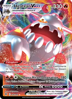 Heatran VMAX, Astralglanz Nº 026 Holo