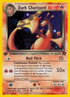 Dark Charizard, Team Rocket No. 4