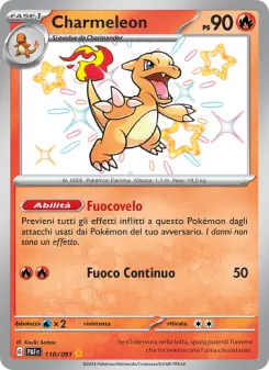 Charmeleon, Destino di Paldea No. 110 Holo