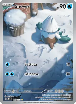 Snover, Megaevoluzione No. 140 Holo