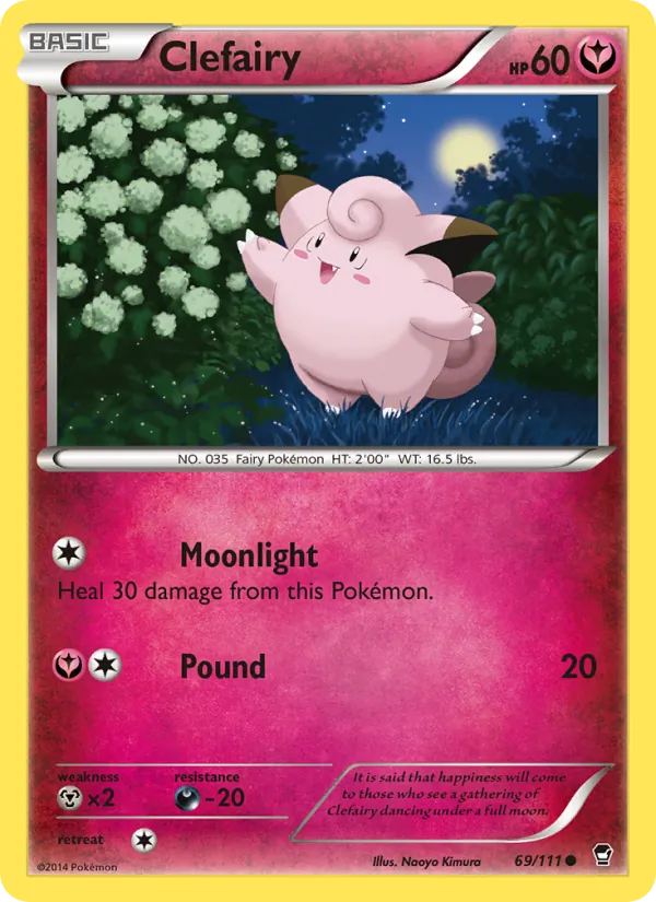 Clefairy, Furious Fists No. 69