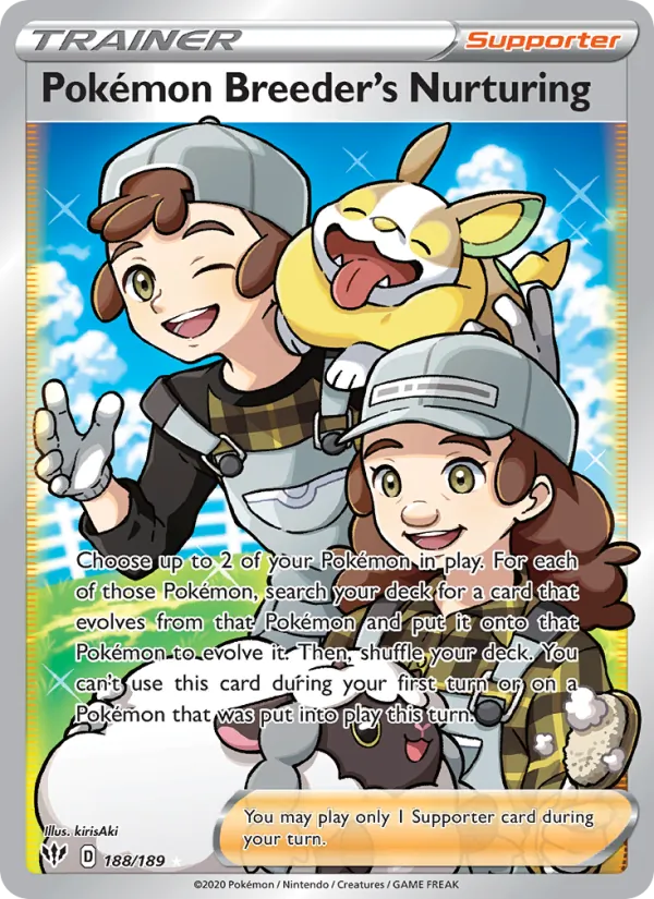 Pokémon Breeder's Nurturing, Darkness Ablaze Nº 188