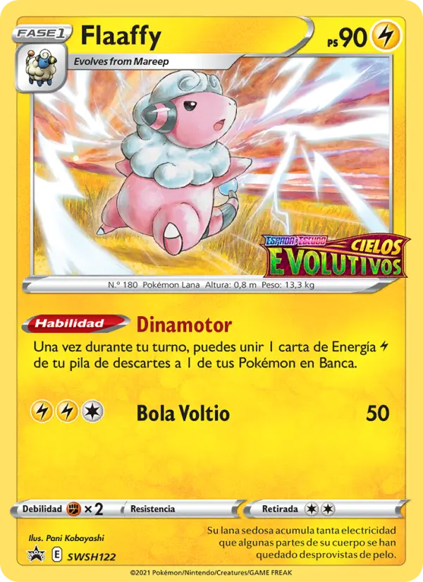 Flaaffy, Cartas de promoción ESES Nº SWSH122