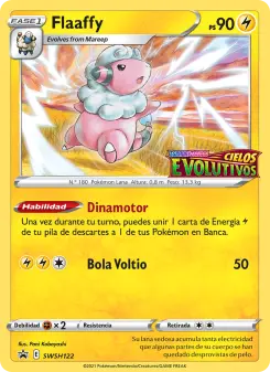 Flaaffy, Cartas de promoción ESES Nº SWSH122 Holo