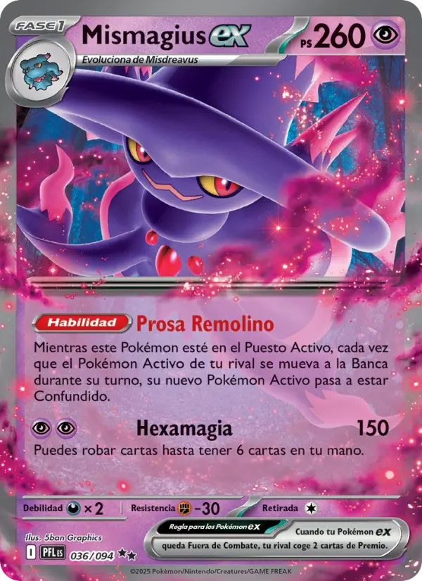 Mismagius ex, Fuegos Fantasmales No. 036