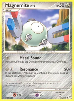 Magnemite, Diamond & Pearl No. 87 Normal