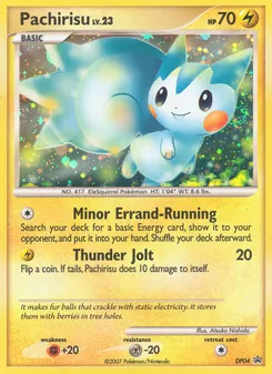 Pachirisu, DP Black Star Promos No. DP04