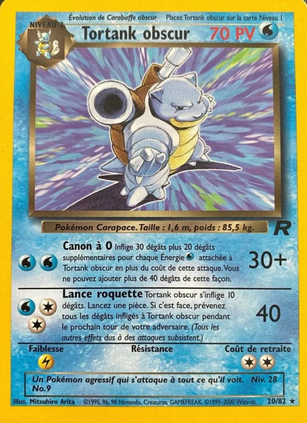 Tortank obscur, Team Rocket No. 20