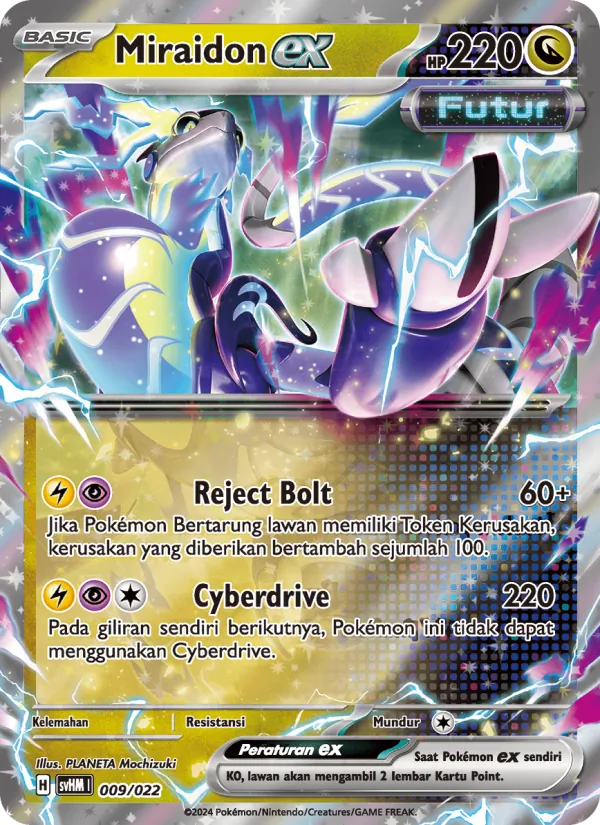 Miraidon ex, Miraidon ex Futur Nº 009
