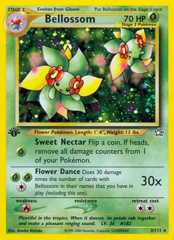 Bellossom, Neo Genesis No. 3