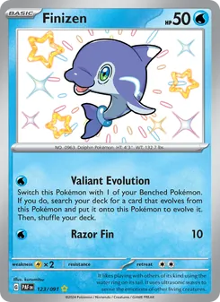 Finizen, Paldean Fates Nº 123 Holo