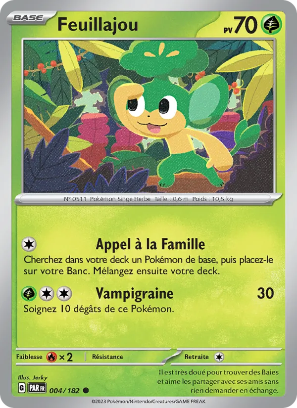 Feuillajou, Faille Paradoxe No. 004