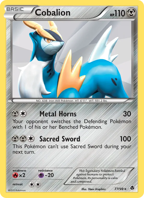 Cobalion, Emerging Powers No. 77