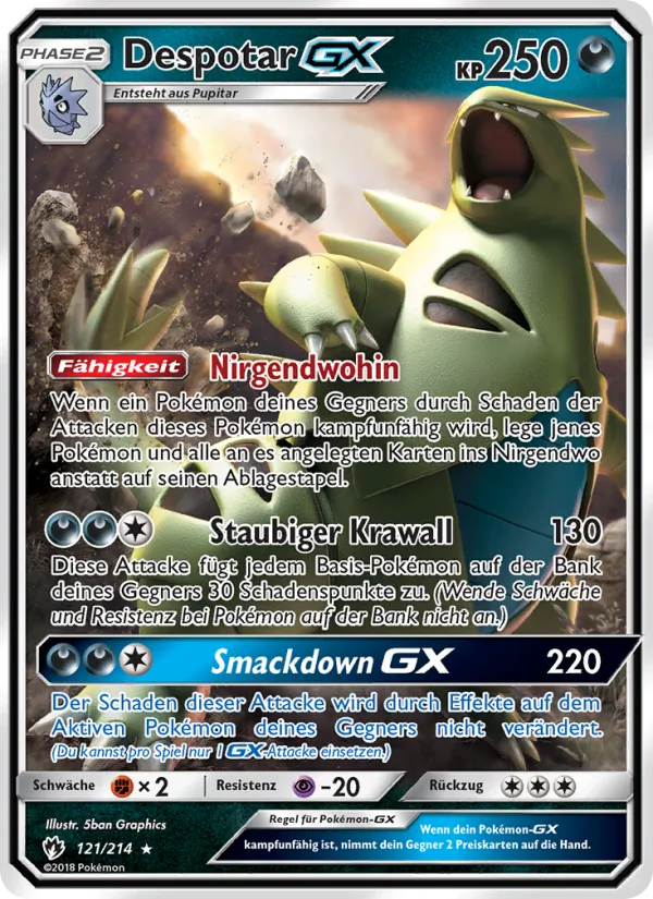 Despotar GX, Echo des Donners No. 121
