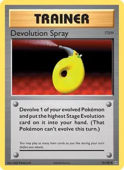 Devolution Spray, Evolutions No. 76 Normal