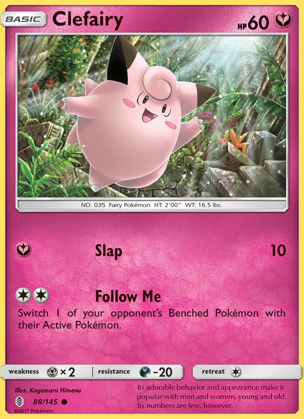 Clefairy, Guardians Rising Nº 88